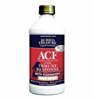 ACF Extra Strength Supplement bottle